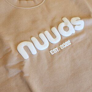 Nuuds birthday sweatshirt